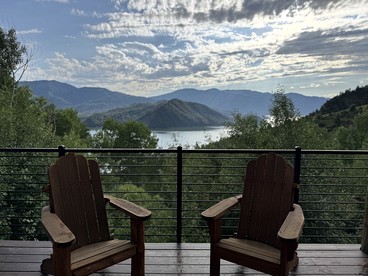 Mountain Cabin with Lake Views and Hot Tub Near Palisades Reservoir, Idaho - glamping.directory