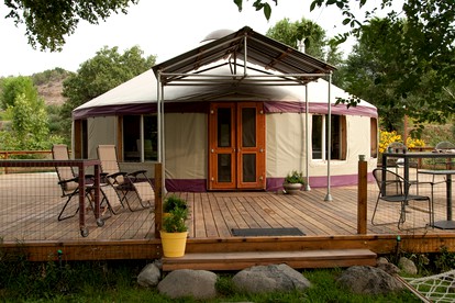 Stunning Yurt Rental for a Secluded Getaway near the Grand Mesa National Forest, Colorado - Paonia, Colorado - glamping.directory