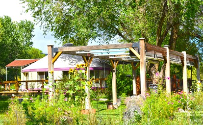 Stunning Yurt Rental for a Secluded Getaway near the Grand Mesa National Forest, Colorado - Paonia, Colorado - glamping.directory