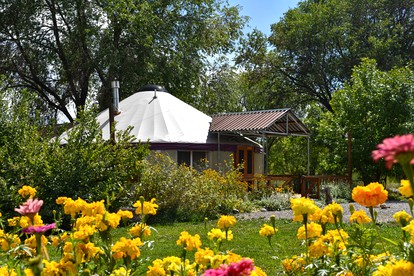 Stunning Yurt Rental for a Secluded Getaway near the Grand Mesa National Forest, Colorado - Paonia, Colorado - glamping.directory