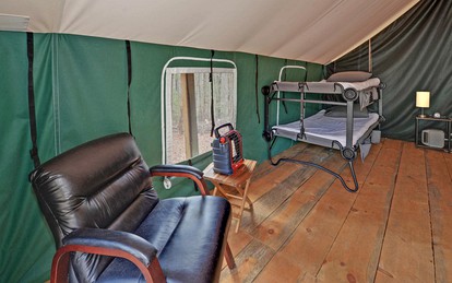 Safari Tent Bliss for You and Your Best Friend: Pet-Friendly Glamping in Suches, Georgia - Suches, Georgia - glamping.directory