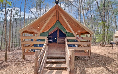 Safari Tent Bliss for You and Your Best Friend: Pet-Friendly Glamping in Suches, Georgia - glamping.directory