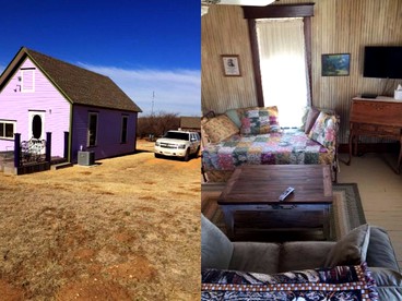 Charming Cottage Rental with Whirlpool Tub in Sharon, Oklahoma - Sharon, Oklahoma - glamping.directory