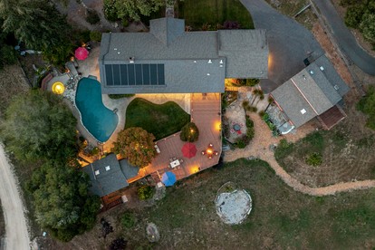 Breathtaking Villa with Sauna and Heated Pool in Sebastopol, California - glamping.directory