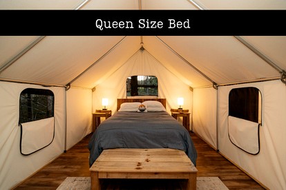 Unique Treehouse Tent Ideal for Couples in Branson, Missouri - Branson, Missouri - glamping.directory
