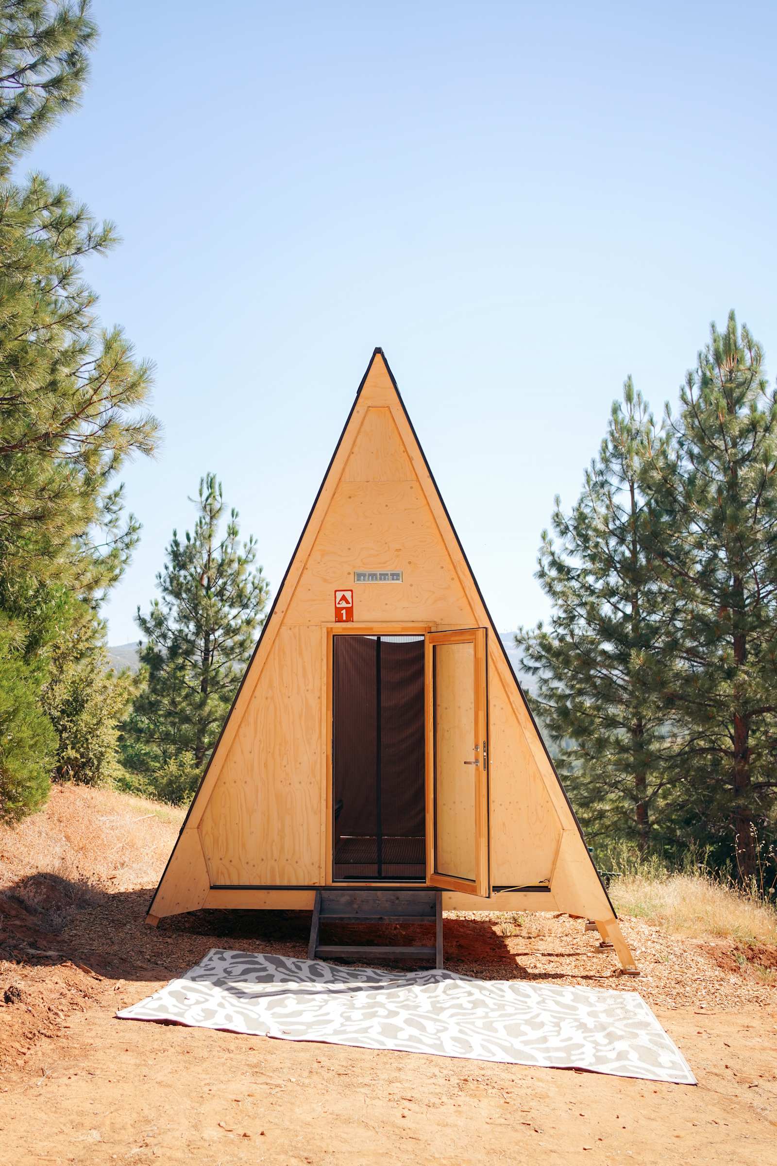 Nolla A-Frames Near Yosemite - Colfax Springs, California - glamping.directory