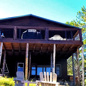 Montana Glamping at this Cozy Cabin Rental in Fort Smith - glamping.directory