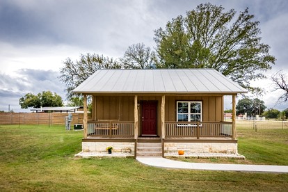 Relaxing Fredericksburg Hill Country Cottages with Porch Swings & Private Wine Collective Access in Texas - glamping.directory