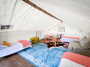 Beautiful Safari Tent on a Ranch for a Glamping Getaway in Pagosa Springs, Colorado - Pagosa Springs, Colorado - glamping.directory