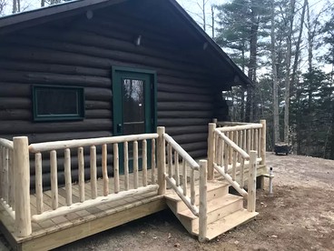 Authentic Log Cabin Rental for a Family Camping Getaway near Chase Lake, New York - glamping.directory