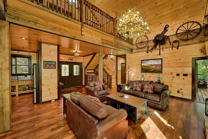 Amazing Glamping Site with Home Theater, Hot Tub and Games Room near the Great Smokies, Tennessee - Sevierville, Tennessee - glamping.directory