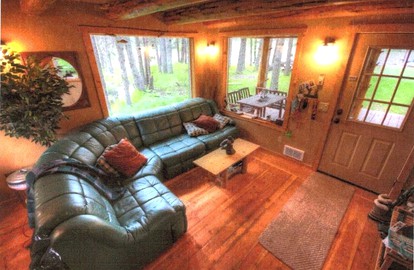 Unique Riverside Vacation Rental Perfect for Events in the Flathead National Forest, Montana - Bigfork, Montana - glamping.directory