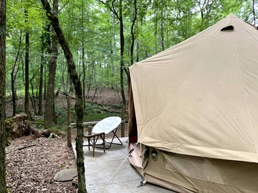 Romantic Bell Tent Retreat in Georgia’s Enchanted Forest near Lake Oconee - Eatonton, Georgia - glamping.directory