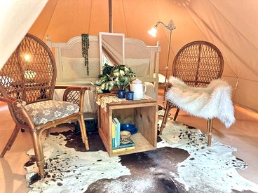 Romantic Bell Tent Retreat in Georgia’s Enchanted Forest near Lake Oconee - Eatonton, Georgia - glamping.directory