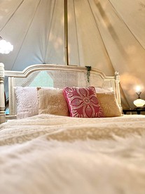 Romantic Bell Tent Retreat in Georgia’s Enchanted Forest near Lake Oconee - Eatonton, Georgia - glamping.directory