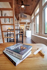 Stunning Cedar Tiny House with Sauna Access for a Romantic Getaway in Chester, Vermont - Chester, Vermont - glamping.directory