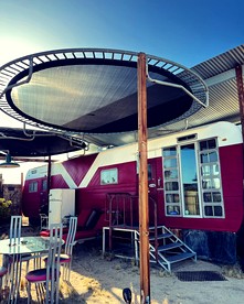 Retro Trailer Rental for Unique Getaway near Joshua Tree National Park, California - Joshua Tree, California - glamping.directory