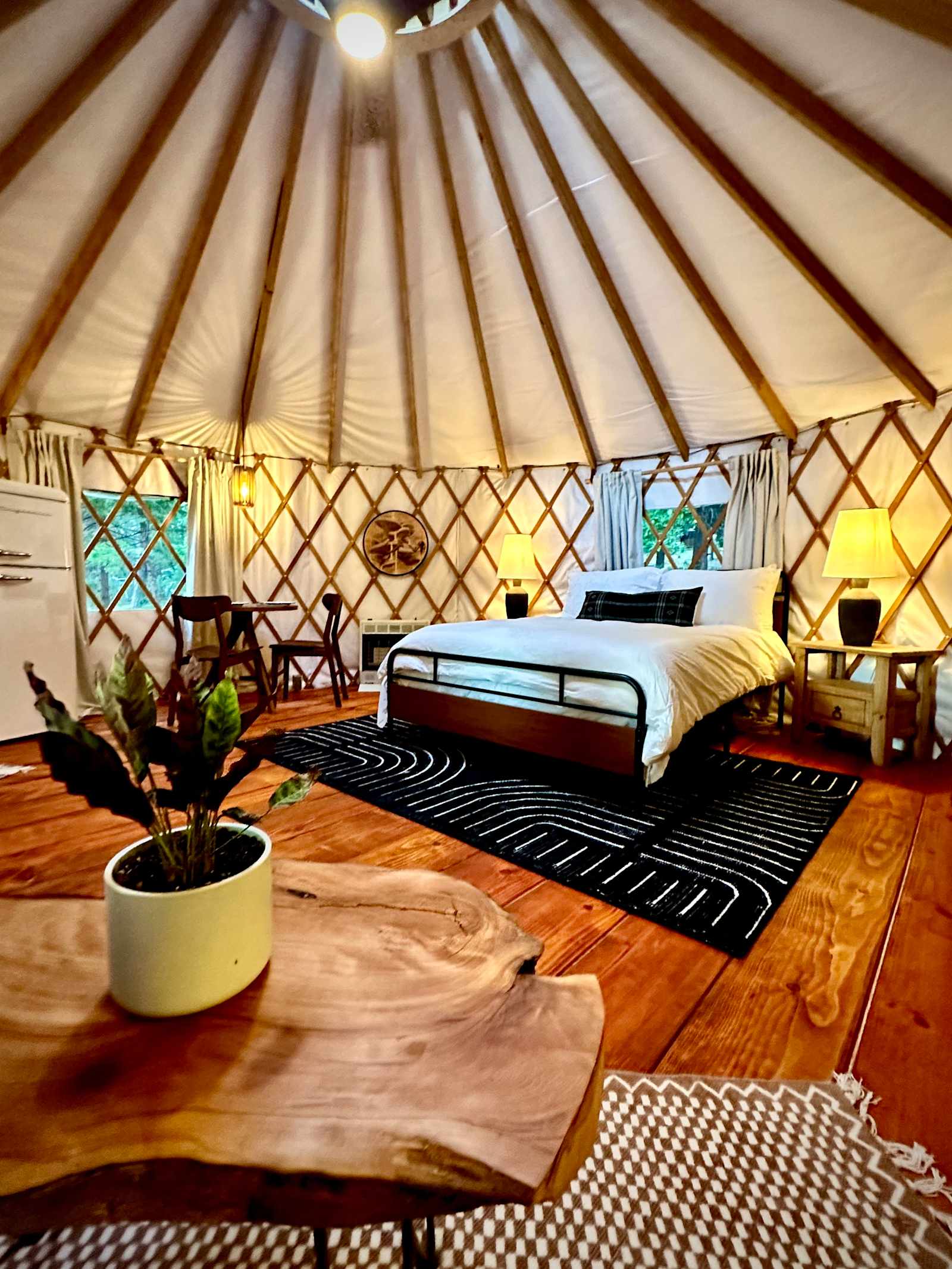 Cozy Luxury Yurt @ Lazy Dog Ranch - glamping.directory