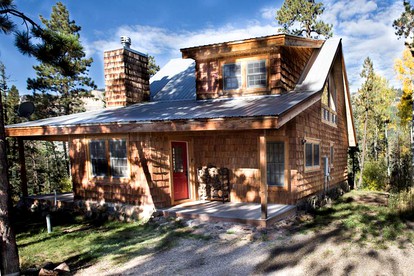 Storybook Camping Cabin with Private Hot Tub in the Woods in Durango, Colorado - Durango, Colorado - glamping.directory