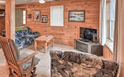 Charming Four-Bedroom Cabin Rental near Long Lake in Aroostook County, Maine - St. David, Maine - glamping.directory