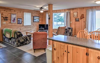 Charming Four-Bedroom Cabin Rental near Long Lake in Aroostook County, Maine - St. David, Maine - glamping.directory