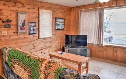 Charming Four-Bedroom Cabin Rental near Long Lake in Aroostook County, Maine - St. David, Maine - glamping.directory