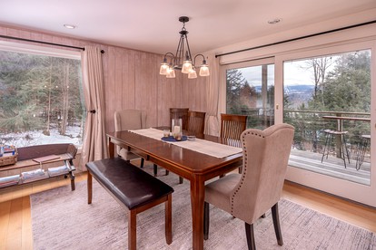 Unique and Luminous A Frame Cabin with Great Views of Mt. Mansfield Perefect for a Ski Vacation in Stowe, Vermont - Stowe, Vermont - glamping.directory
