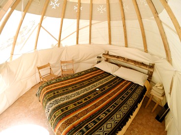 Traditional Native American Tipi in Scenic Canyon Country, Utah - Boulder, Utah - glamping.directory