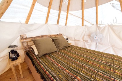 Traditional Native American Tipi in Scenic Canyon Country, Utah - Boulder, Utah - glamping.directory