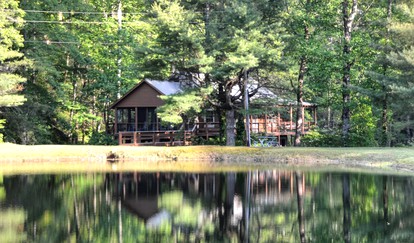 Experience Glamping Bliss in this Fully-Equipped Cabin in North Carolina - glamping.directory