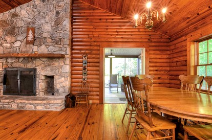 Experience Glamping Bliss in this Fully-Equipped Cabin in North Carolina - Whittier, North Carolina - glamping.directory