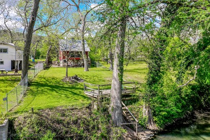 Red Barn Glamping Stay along the Guadalupe River - Canyon Lake, Texas - glamping.directory