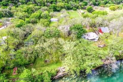 Red Barn Glamping Stay along the Guadalupe River - Canyon Lake, Texas - glamping.directory