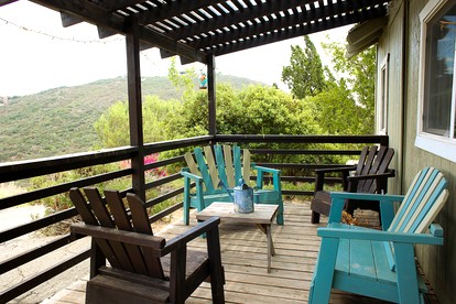 Pet Friendly Breathtaking Cottage with Great Views and Hot-tub in Rainbow, California - Fallbrook, California - glamping.directory