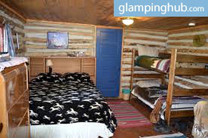 Rustic, Cozy Log Cabin Rental near Idaho Falls - Ririe, Idaho - glamping.directory