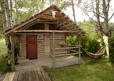 Rustic, Cozy Log Cabin Rental near Idaho Falls - glamping.directory