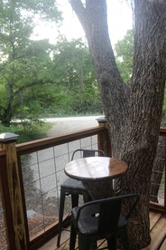 Spectacular Treehouse with Speeder Bike & Creek Views near Forestburg, Texas - Forestburg, Texas - glamping.directory