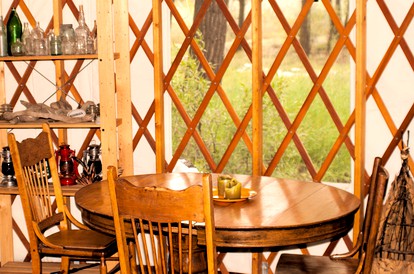 Secluded Woodland Yurt Getaway on Gunnison River in Southwest Colorado - Paonia, Colorado - glamping.directory