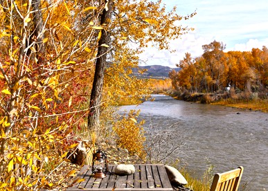 Secluded Woodland Yurt Getaway on Gunnison River in Southwest Colorado - Paonia, Colorado - glamping.directory