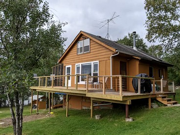 Secluded Minnesota Cabin Rental on a Private Island - Tower, Minnesota - glamping.directory