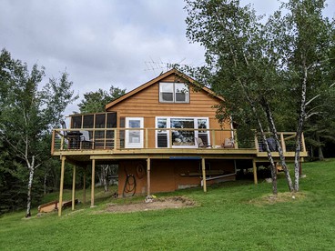 Secluded Minnesota Cabin Rental on a Private Island - glamping.directory