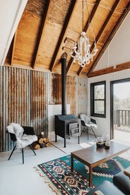 Secluded and Rustic Three Bedroom Cabin with Wood Burning Stove, Perfect for a Glamping Retreat in the Sequoias - Dunlap, California - glamping.directory
