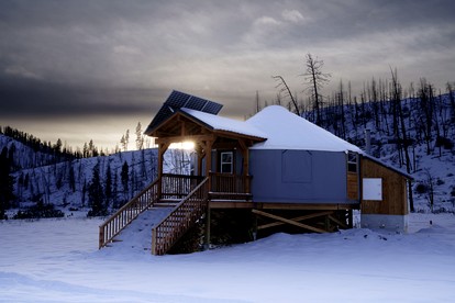 Stunning Full Equipped Yurt with Sauna in Boise, Idaho - Boise, Idaho - glamping.directory
