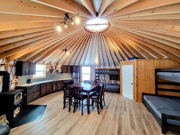 Stunning Full Equipped Yurt with Sauna in Boise, Idaho - Boise, Idaho - glamping.directory