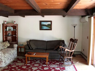 Family-Friendly Cabin on Trout Brook near Gore Mountain Ski Resort in Bakers Mills, New York - Bakers Mils, New York - glamping.directory