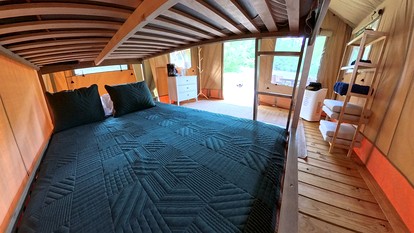 Glamping Getaway on Lake Livingston in Onalaska, TX - Onalaska, Texas - glamping.directory