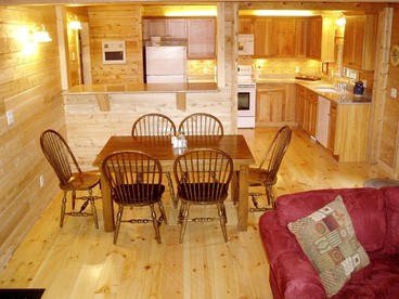 Enormous Cabin Rental Overlooking Spruce Lake in Wilmington, Vermont - Wilmington, Vermont - glamping.directory