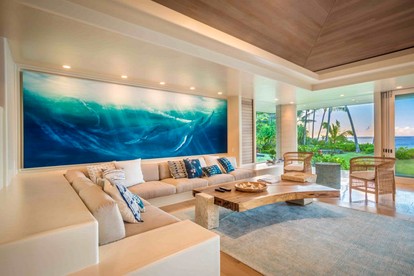 Private Oceanfront Retreat with Lush Tropical Gardens on Anini Beach, Kauai, Hawaii - Kilauea, Hawaii - glamping.directory