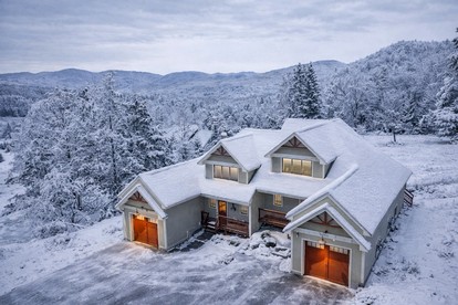 Stunning Ski In/Out Vacation Rental in Jackson, New Hampshire - glamping.directory