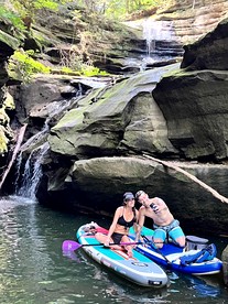 Modern Safari Tent Rental with AC and Trails in Grayson, Kentucky - Grayson, Kentucky - glamping.directory